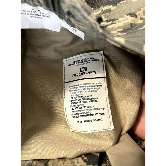 Propper Men's Utility Air Force Camouflage Pattern Pants Size 32 R - Picture 4 of 4